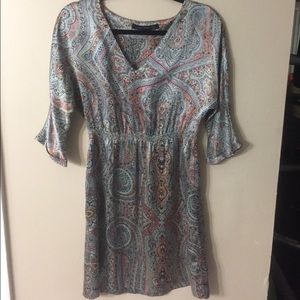 NWOT ZARA WOMAN Silk Paisley Dress